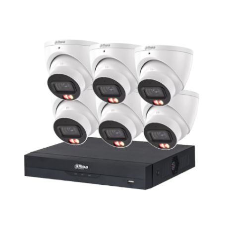 EOFY Promo 6 x 8MP Dual-light IP Kit