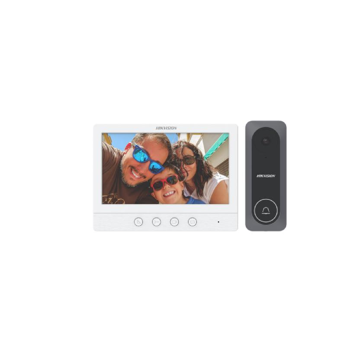 HIKVISION DS-KIS212 4-Wire HD Video Intercom Kit