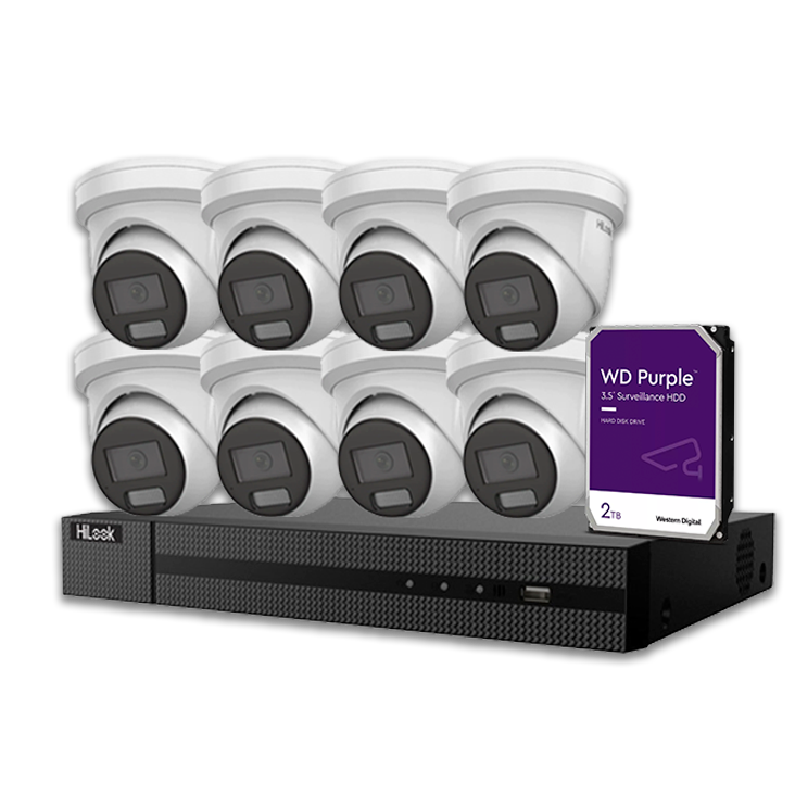 HiLook 6MP Camera 8CH NVR KIT