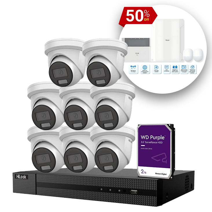 HiLook 6MP Camera 8CH NVR KIT