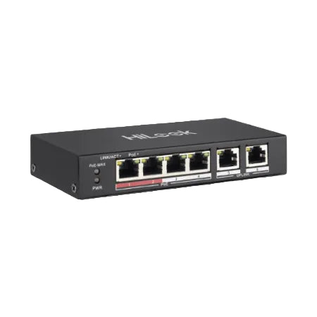 Hilook NS-0106P-35 4 Port Fast Ethernet Unmanaged POE Switch