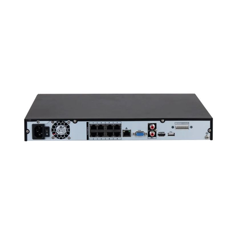 Dahua 8 Channel NVR4208-8P-AI/ANZ 1U 2HDD 8PoE WizSense NVR