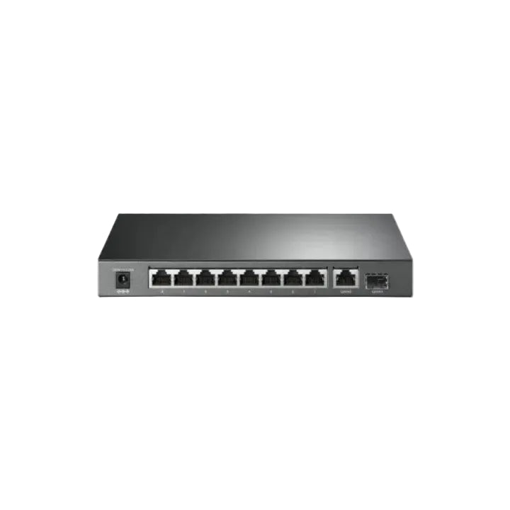 TP - Link TL - SG1210P 10 - Port Gigabit Switch with 8 - Port PoE+ - Total Security Equipment