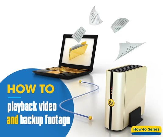How to playback video and backup footage on the NVR-Total Security Equipment-TSE