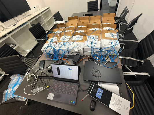 How We Installed a 40-Door Dahua Video Intercom System: Inside a Large-Scale Commercial Project