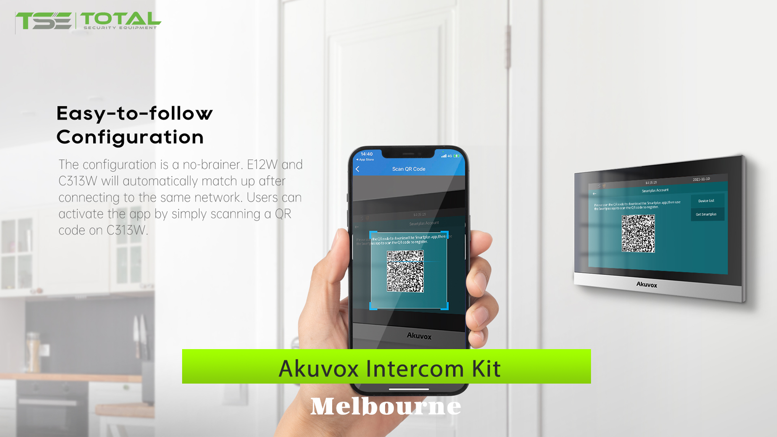Akuvox Intercom Kit Melbourne I Buy Now - TSE! – Total Security Equipment