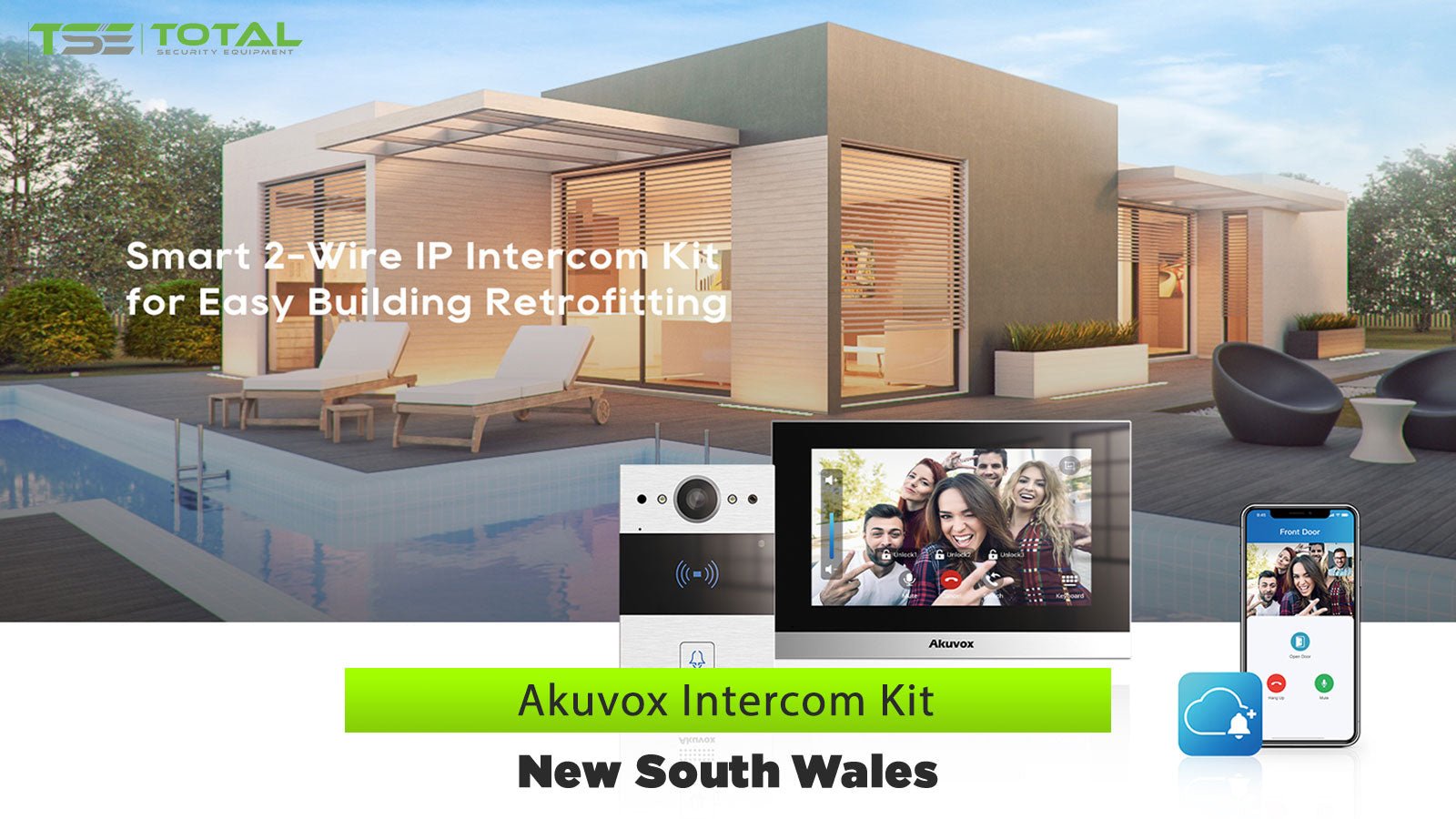 Akuvox Intercom Kit New South Wales - Total Security Equipment