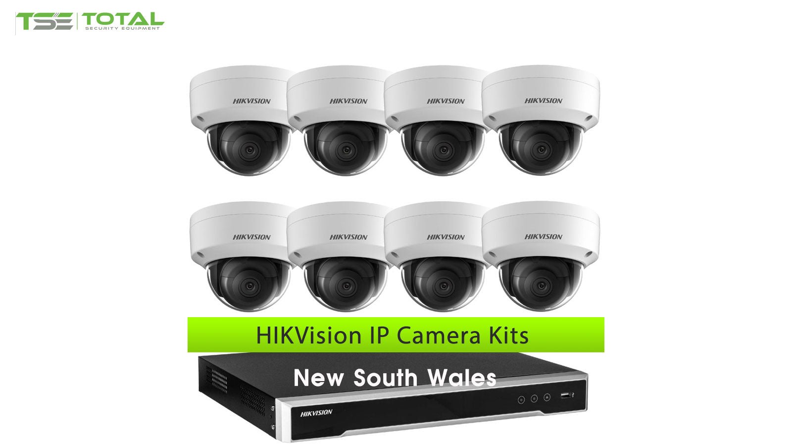 HIKVision IP Camera Kits New South Wales - Total Security Equipment