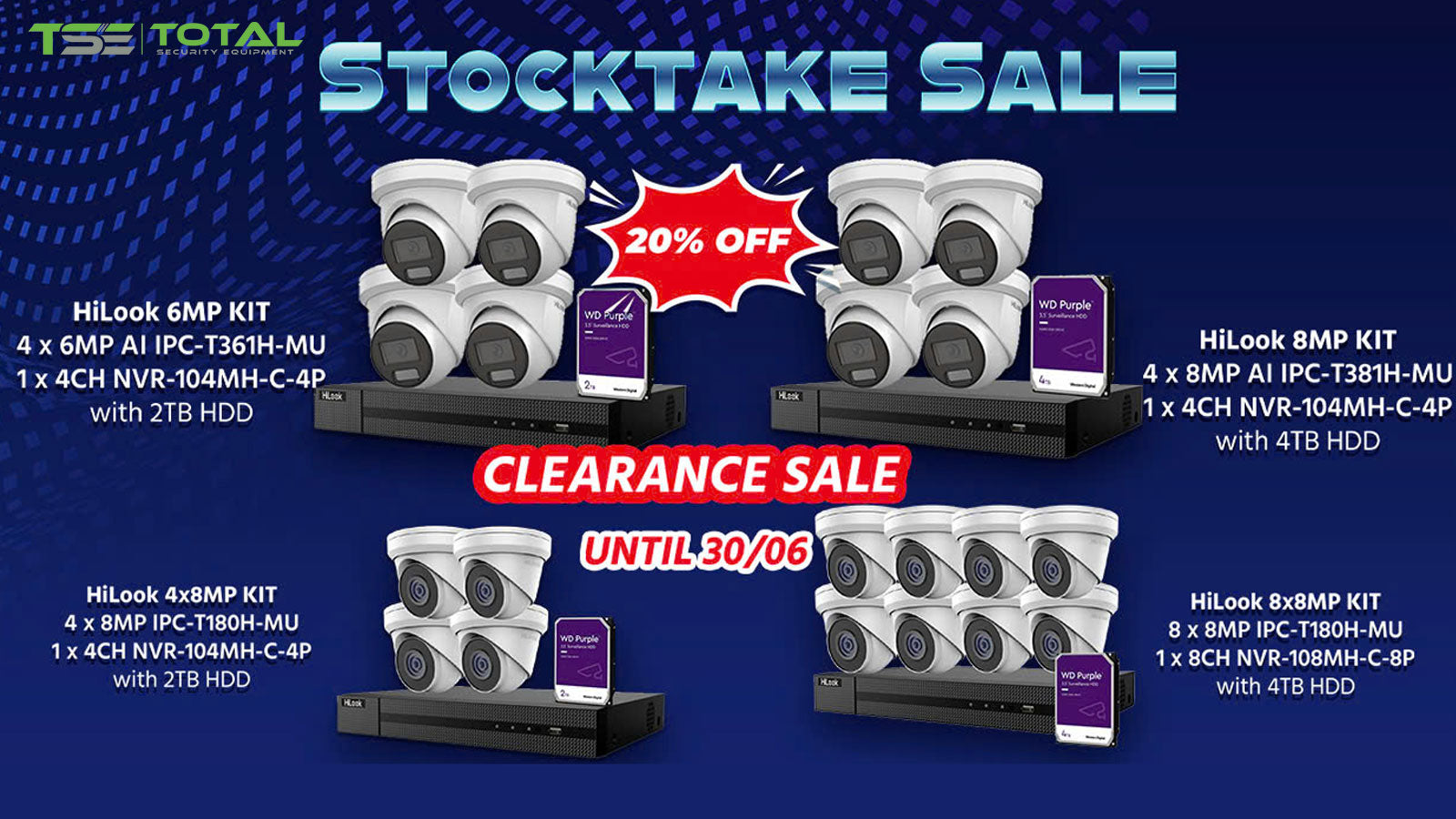 HiLook 6MP AI Camera KIT Melbourne : High Resolution at TSE – Total ...