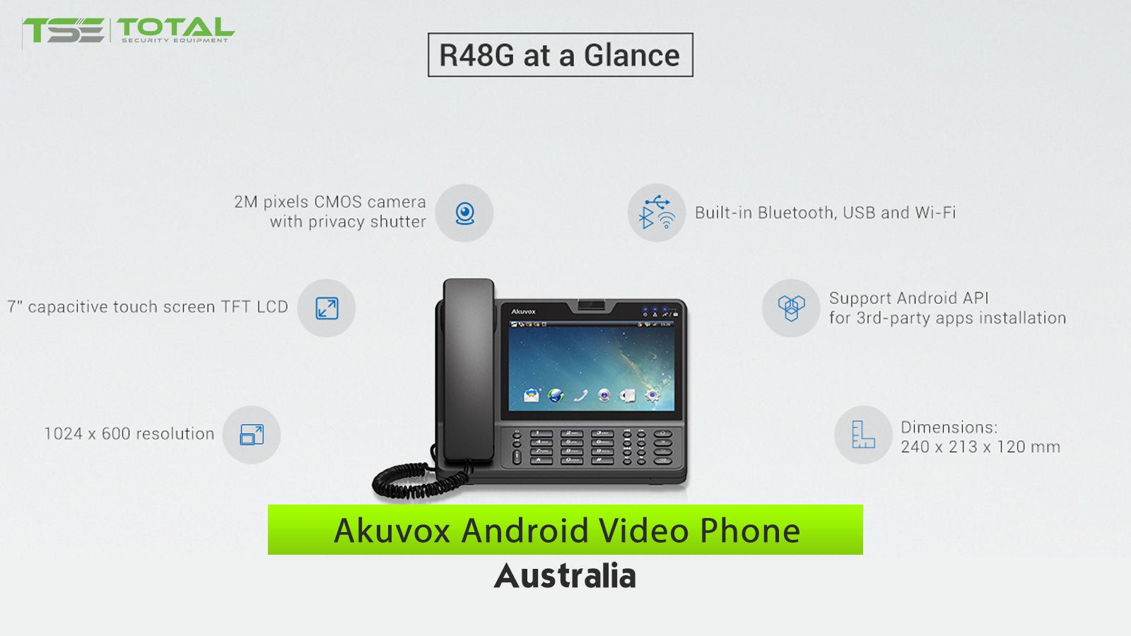 Akuvox Android Video Phone Australia - Total Security Equipment