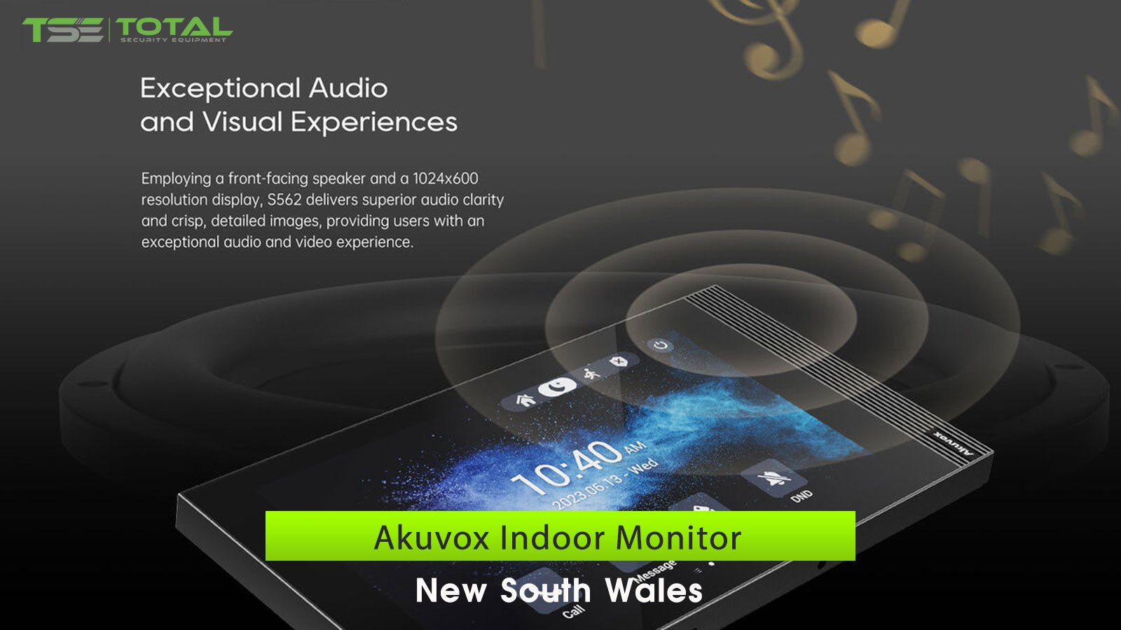 Akuvox Indoor Monitor New South Wales - Total Security Equipment