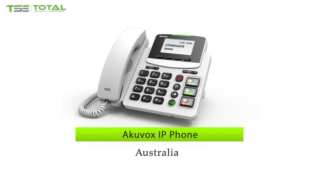 Akuvox IP Phone Australia - Total Security Equipment