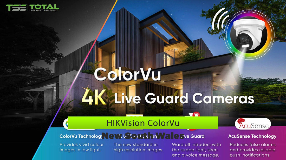 HIKVision ColorVu New South Wales - Total Security Equipment