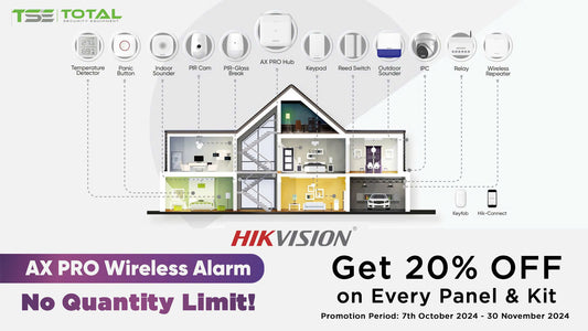 Wireless alarm hub Hikvision X'mas sale 2024