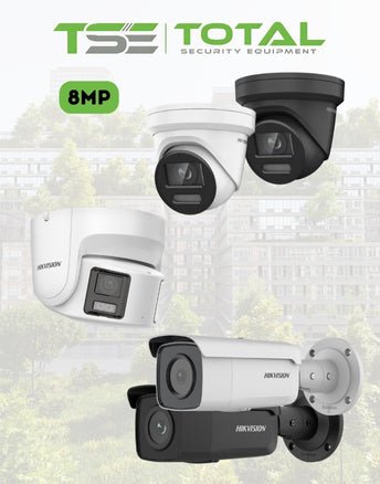 HIKVision 8MP Cameras - Total Security Equipment