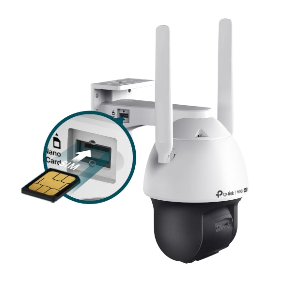 VIGI C540-4G(4mm) 4MP 4G LTE Full-Color Pan/Tilt Network Camera