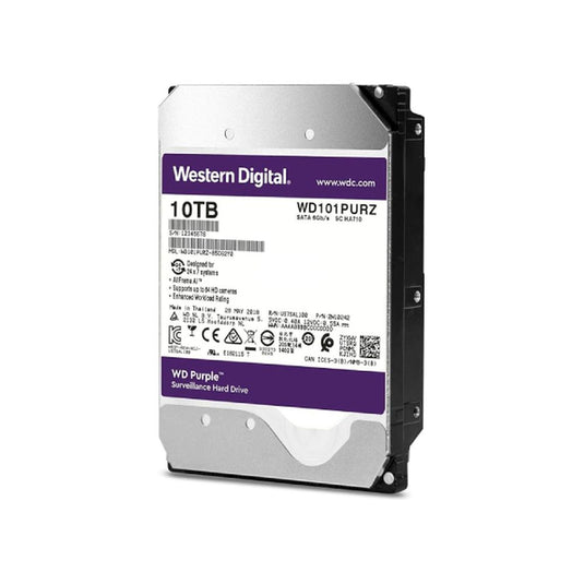 10TB WD Purple Surveillance Internal Hard Drive-Western Digital-[SKU]-[Total Security Equipment]-[TSE]