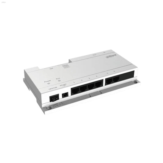 Dahua IP Switch PoE 6 Port 24V Intercom System - VTNS1060A-Trantech Security-[SKU]-[Total Security Equipment]-[TSE]