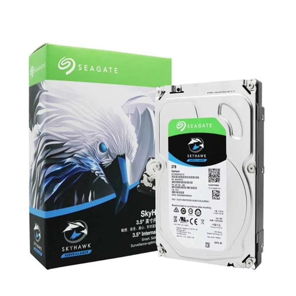 3TB Seagate Skyhawk Surveillance Internal Hard Drive - Total Security Equipment