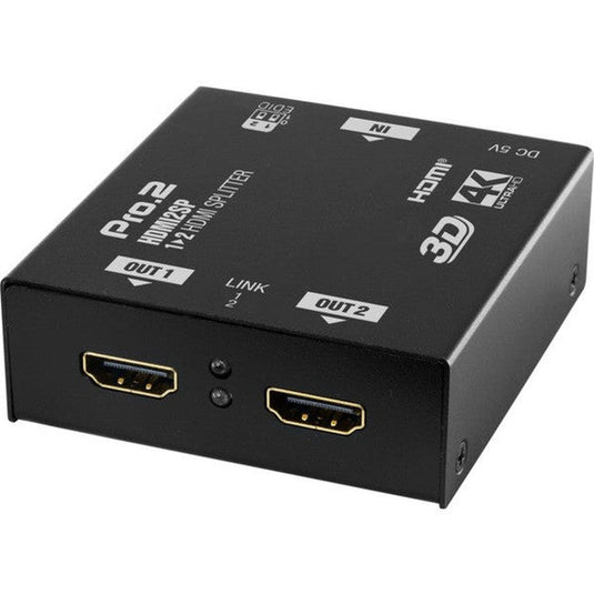 Pro.2 2-Way 4K HDMI Splitter - HDMI2SP-Trantech Security-[SKU]-[Total Security Equipment]-[TSE]