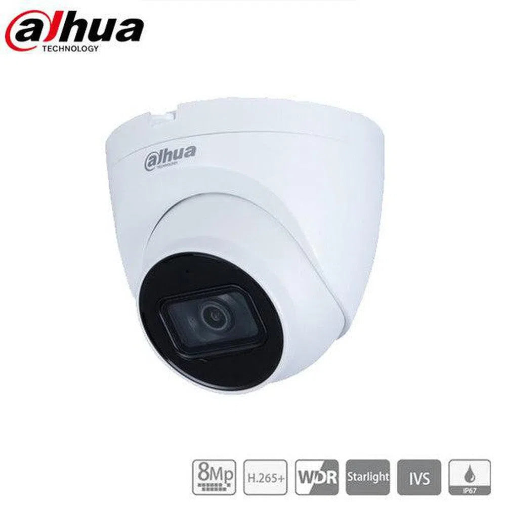 Dahua 8MP IPC-HDW2831T-ZS-S2 Lite IR Motorised Eyeball Network Camera-Trantech Security-[SKU]-[Total Security Equipment]-[TSE]