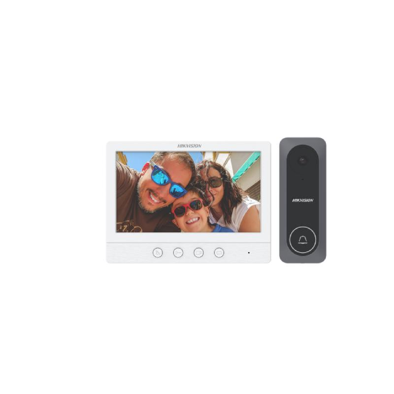 HIKVISION DS-KIS212 4-Wire HD Video Intercom Kit