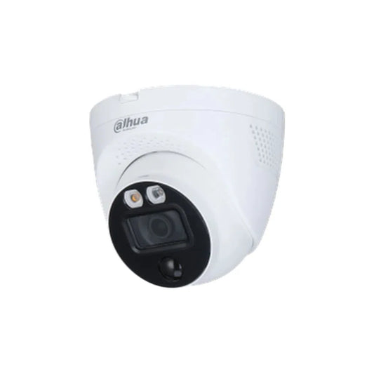 Dahua 4K Real-time HDCVI Active Deterrence Fixed IR Eyeball Camera - HAC-ME1800EQ-LS-Trantech Security-[SKU]-[Total Security Equipment]-[TSE]