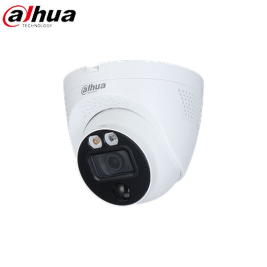 Dahua 4K Real-time HDCVI Active Deterrence Fixed IR Eyeball Camera - HAC-ME1800EQ-LS-Trantech Security-[SKU]-[Total Security Equipment]-[TSE]