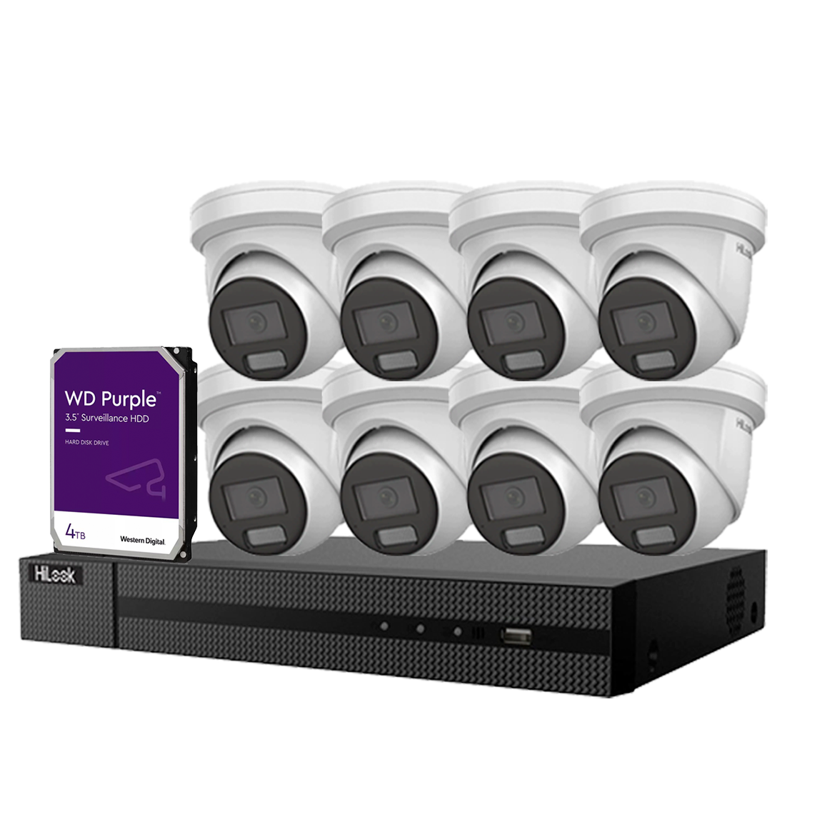 HiLook 8MP Camera 8CH NVR KIT