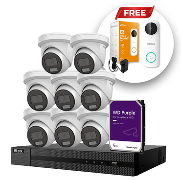 HiLook 8MP Camera 8CH NVR KIT