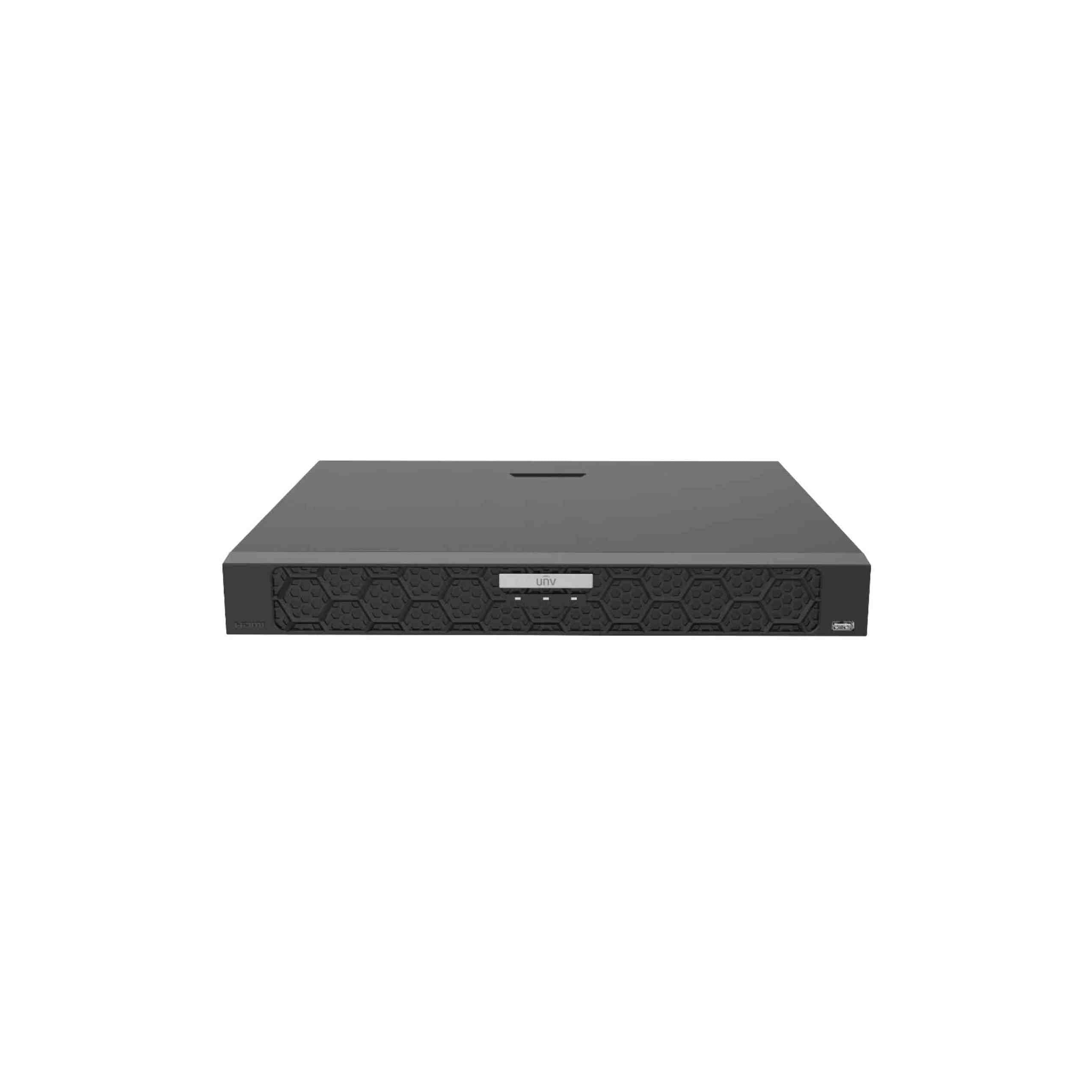 UNV NVR502-08B-P8 8CH BLK NVR 8x POE UPTO 16MP