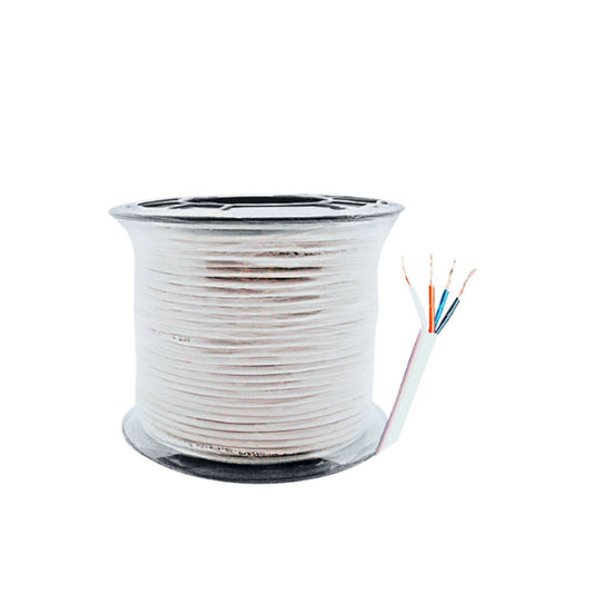 100m 4-Core Alarm Cable 7 Strands 0.20mm-Trantech Security-[SKU]-[Total Security Equipment]-[TSE]
