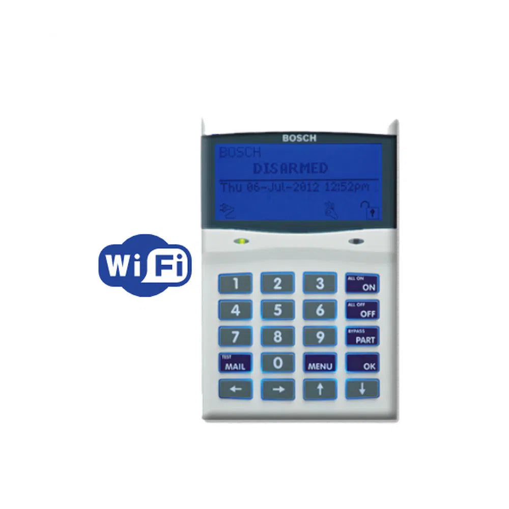 Bosch Solution 6000 Wi-Fi Graphics Keypad - CP741B-Trantech Security-[SKU]-[Total Security Equipment]-[TSE]