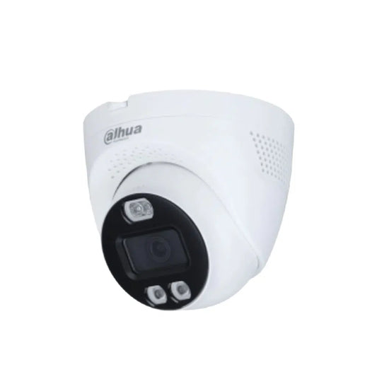 Dahua 4K Real-time HDCVI Active Deterrence Fixed IR Eyeball Camera 2.8mm - HAC-ME1800TQ-PV-Trantech Security-[SKU]-[Total Security Equipment]-[TSE]