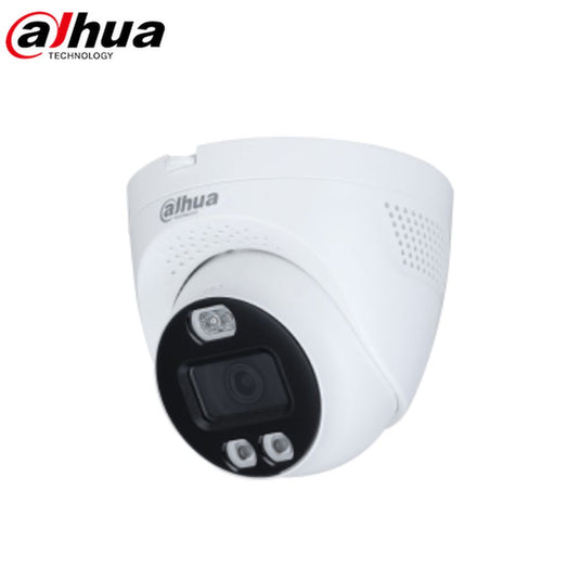 Dahua 4K Real-time HDCVI Active Deterrence Fixed IR Eyeball Camera 2.8mm - HAC-ME1800TQ-PV-Trantech Security-[SKU]-[Total Security Equipment]-[TSE]