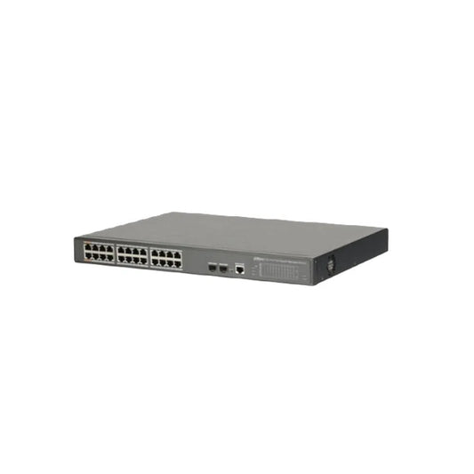 Dahua 24-Port PoE Gigabit Managed Switch - PFS4226-24GT-360-Trantech Security-[SKU]-[Total Security Equipment]-[TSE]