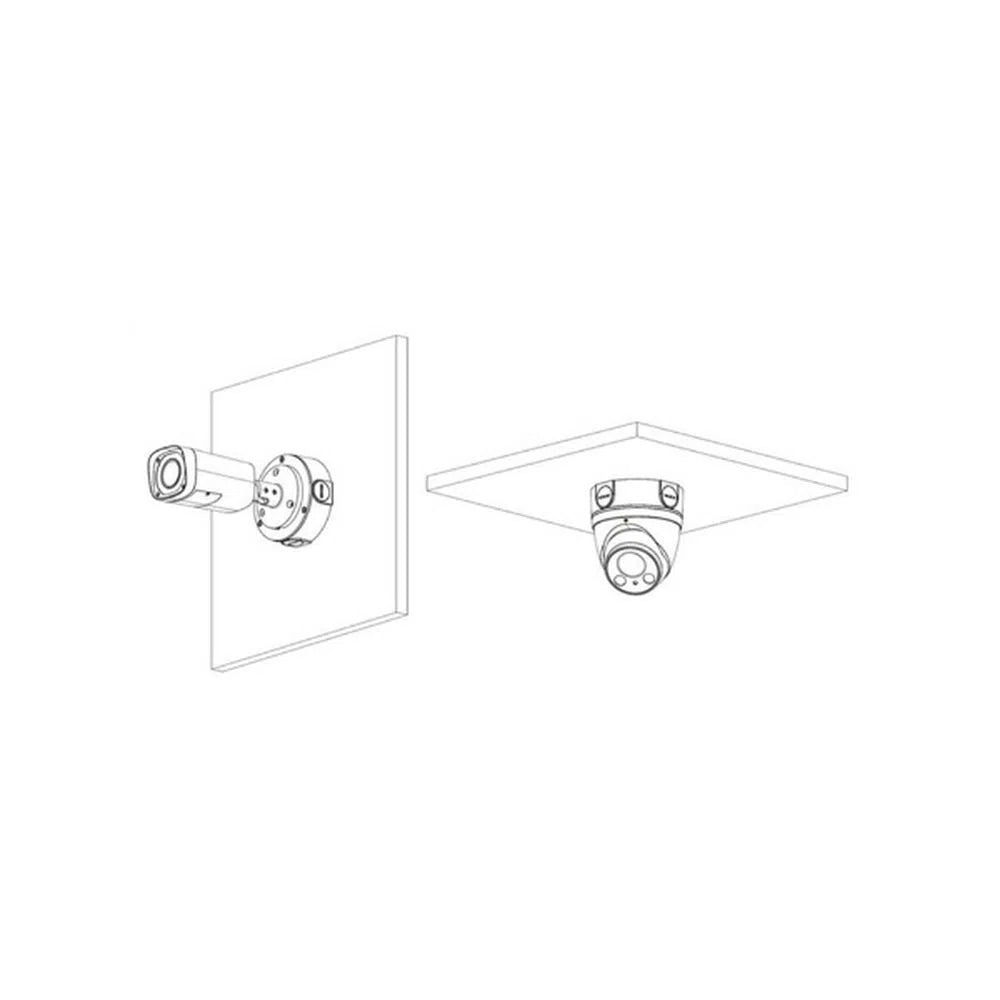 Water-proof Junction Box, Black Colour - PFB130B-Trantech Security-[SKU]-[Total Security Equipment]-[TSE]