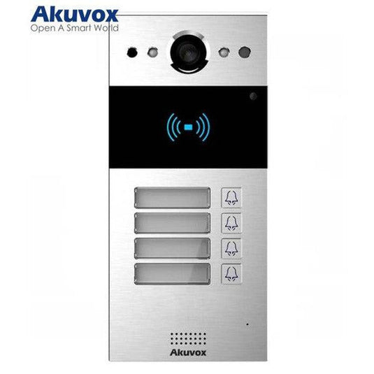 Akuvox R20BX4 SIP 4 Buttons Door Station-Akuvox-[SKU]-[Total Security Equipment]-[TSE]