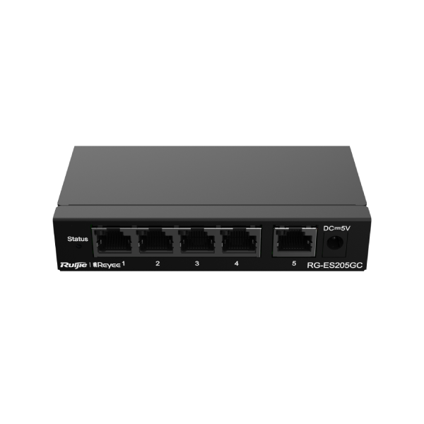 Ruijie 5-Port Gigabit Smart Cloud Mananged PoE Switch - RG-ES205GC-P