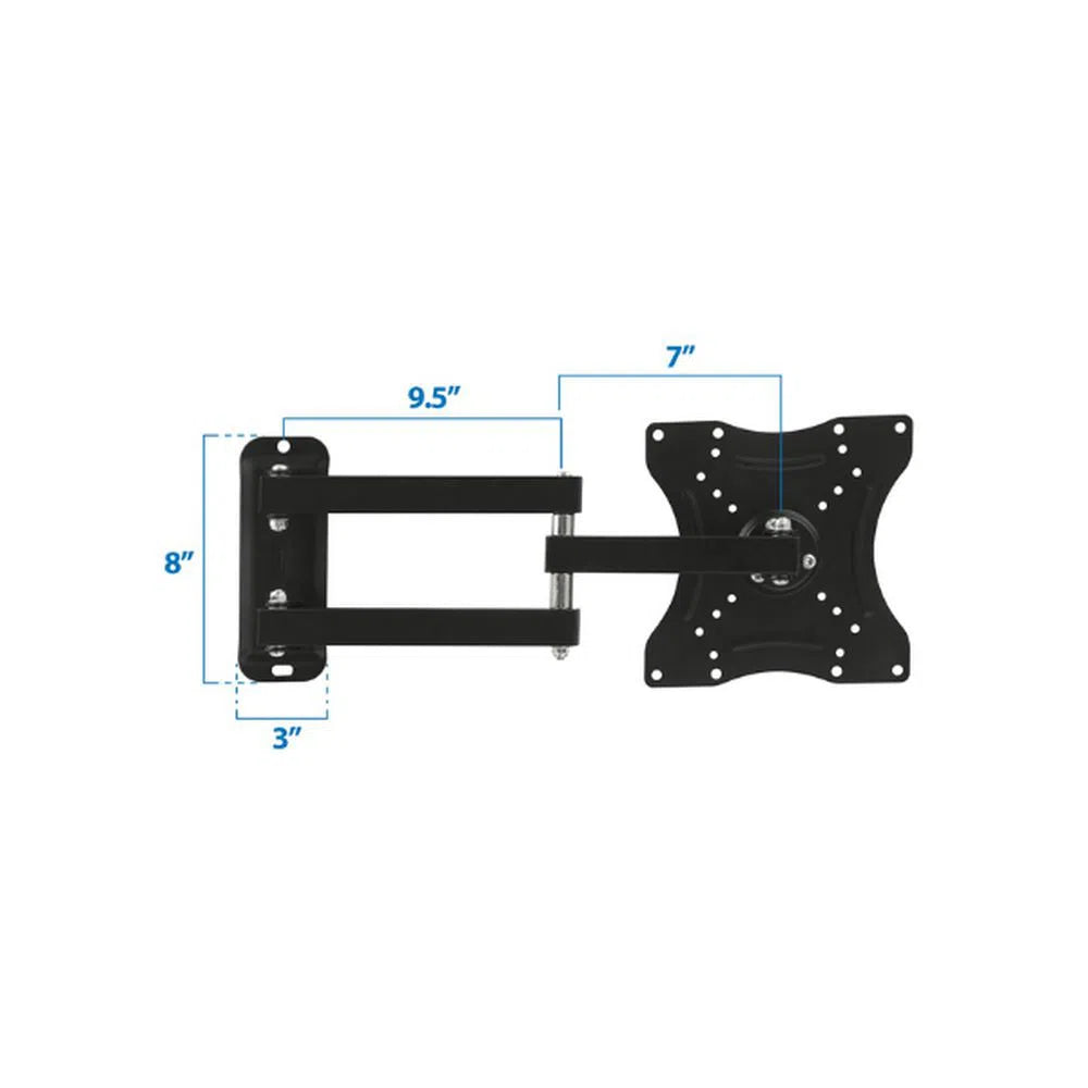 Swivel Wall Mount for 14 Inch to 42 Inch LED or LCD Panels-Trantech Security-[SKU]-[Total Security Equipment]-[TSE]