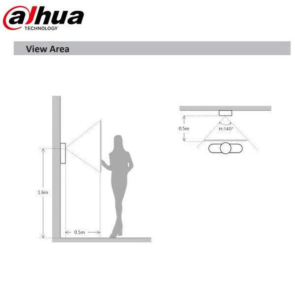 Dahua Villa Outdoor Station for Intercom System - VTO3221E-P-Trantech Security-[SKU]-[Total Security Equipment]-[TSE]