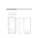 Security Surface Mount Bracket Box DHI-VTO6221|3221-Trantech Security-[SKU]-[Total Security Equipment]-[TSE]