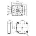 Water-proof Junction Box - PFA122-Trantech Security-[SKU]-[Total Security Equipment]-[TSE]