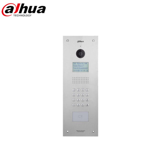 Dahua Stainless Steel Multi-Apartment IP Outdoor Station - VTO1210C-X-Trantech Security-[SKU]-[Total Security Equipment]-[TSE]