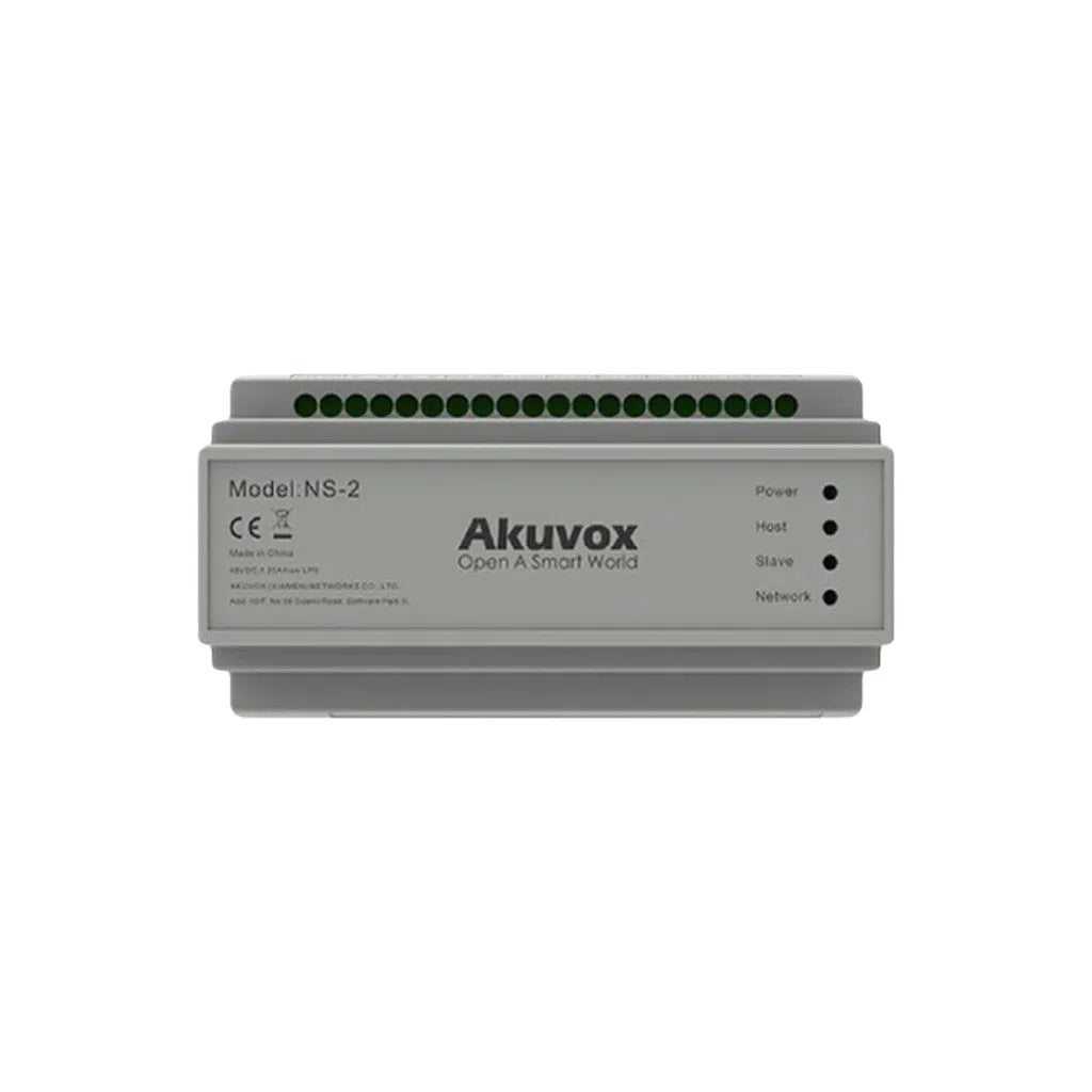 Akuvox NS - 2 2 - Wire IP Network Switch - Total Security Equipment