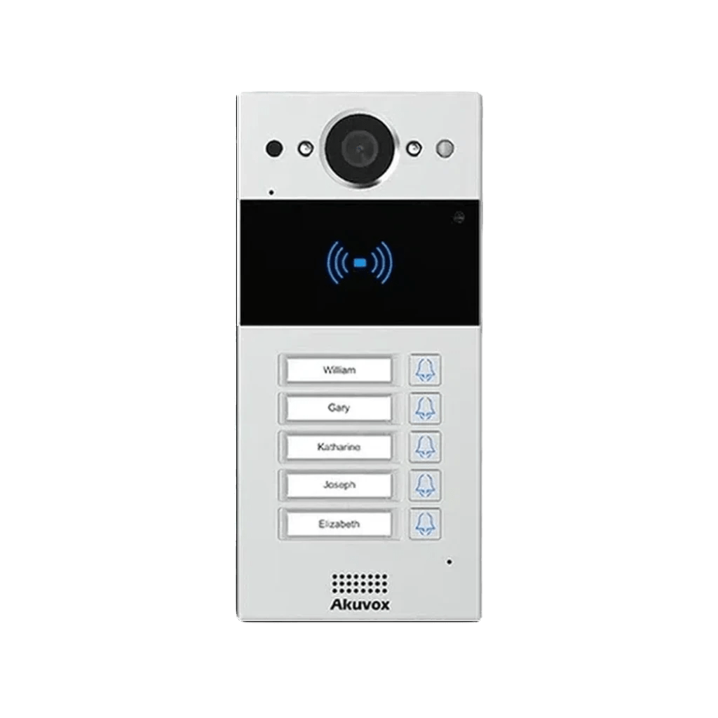 Akuvox R20BX5 SIP 5 Buttons Door Station - Total Security Equipment