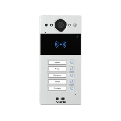 Akuvox R20BX5 SIP 5 Buttons Door Station - Total Security Equipment