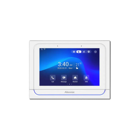 Akuvox X933W White 7" Android Indoor Monitor-Akuvox-[SKU]-[Total Security Equipment]-[TSE]