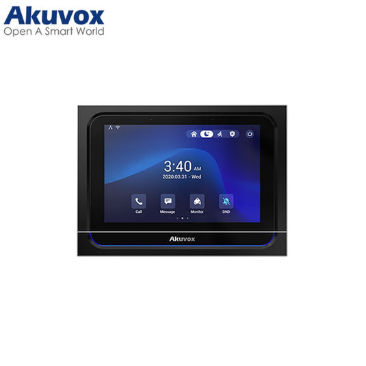 Akuvox X933W Black 7" Android Indoor Monitor-Akuvox-[SKU]-[Total Security Equipment]-[TSE]