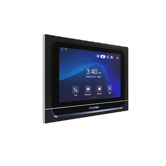 Akuvox X933W Black 7" Android Indoor Monitor-Akuvox-[SKU]-[Total Security Equipment]-[TSE]